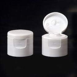 Image of dinojames Empty Refillable Round Plastic Bottles with Flip Top Caps (White, 100 ml), Set of (10 Pcs.)