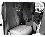 Durafit Seat Covers Made to fit, 2009-2018 Ford E150-E350 Van Front High Back Bucket Seats with Molded Headrests and 1 Armrest Per Seat. Seat Covers in Taupe Twill,NOT for RV Seats.