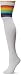 Leg Avenue Women's Rainbow Band Thigh Highs