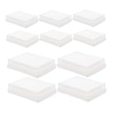 Tampon encreur vide : bonne finition, sans bavures, sans danger pour vos mains, ne sera pas rayé ou blessé, utilisez-le en toute confiance, tampons encreurs vierges