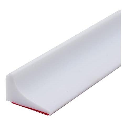 39Inch/1M Shower Threshold Water Barrier, Wet Room Bathroom Kitchen Floor Water Dam, Shower Tray Sealing Strip, Sink Bathtub Countertop Water Retaining Strip, Water Stopper Strip Cover