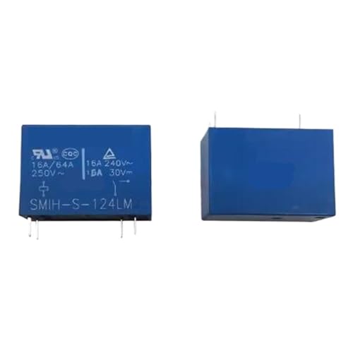 Relay 24VDC SMIH-S-124LM lot de 5 relais de puissance 4 broches