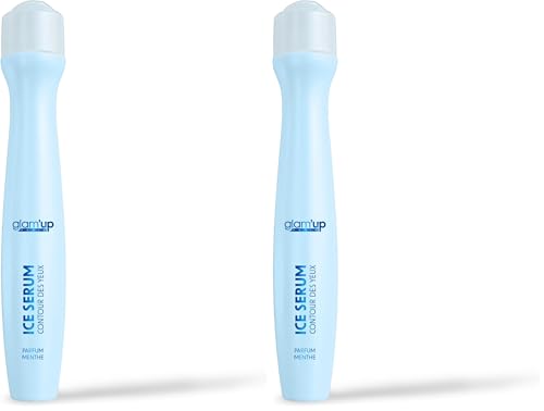 Glam'Up Paris - Roller Sérum Contour des Yeux - à l’Aloe Vera et à l’Acide Hyaluronique -...