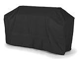 Covermates Island Grill Cover - Weather Resistant Outdoor Cover, Heavy Duty BBQ Covers for Large Island, Ultima 600D Polyester, 110 Inch, Ripstop Black