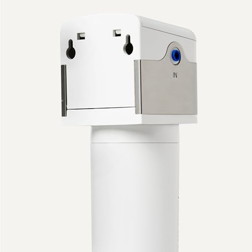 Image of Amazon Basics Under Sink Water Filter System, NSF /ANSI 42 & 372 Certified, Easy Twist-and-Lock Design, 11,000 Gallons, 1 Year Service Life, White