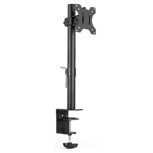 Image of BIG VUE Height Adjustable Monitor Arm | Desk Mounted Stand for 13 to 38 Inch LED /LCD TV, Monitor | +90 to -90 Degree Tilting Angle, 360 Degree Swivel | Load Capacity Upto 9 Kg