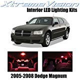 XtremeVision Interior LED for Dodge Magnum 2005-2008 (7 Pieces) Red Interior LED Kit + Installation Tool