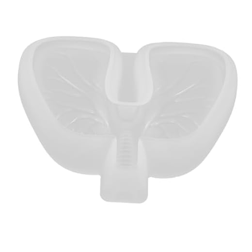 Generic Silicone Ash Holder for DIY Epoxy Crafts Unique Lung Shaped Ashtray Non Stick Easy to Clean Durable for Creative Projects