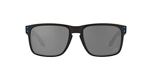 Image of Oakley Men's OO9102 Holbrook Square Sunglasses, Matte Black/Prizm Black, 57mm