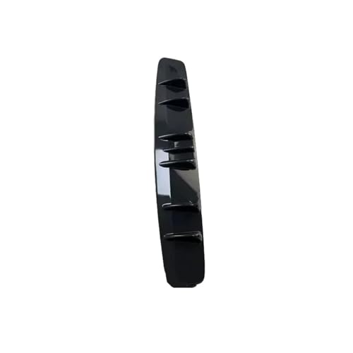 Cuerpo divisor de labios de 7 aletas en negro brillante para parachoques trasero de Mazda CX-9 1