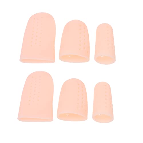 GOOHOCHY 8 Pairs Thumb Toe Separators Gel Protectors for Hallux Relief Comfortable Foot Device for Men and Women Suitable for Everyday Use