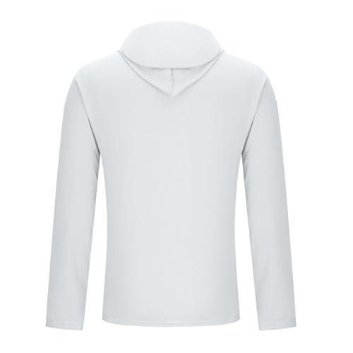 Men's UPF 50+ Lightweight Jacket Full Zip Sun Protection Hoodie Long Sleeve Hiking Fishing Sun Shirts with Pockets4