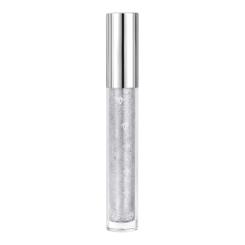 Glitter Mascara, Shimmering Eye Makeup, Curling Volumizing Mascara, for Wedding, Date, Party, Night-Out, Stage, Prom, Halloween, Home, Travel,