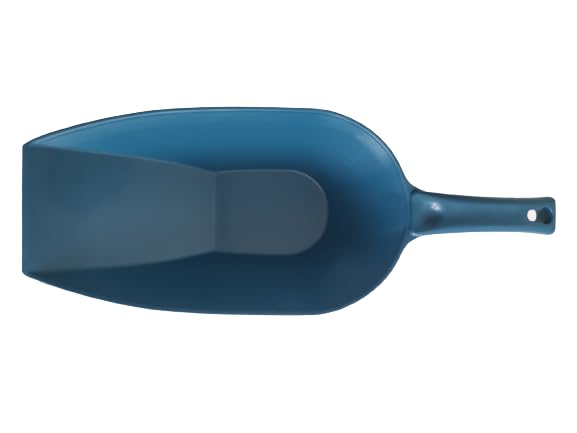 Pala para harina, pala para especias, plana, detectable (250 g, azul)
