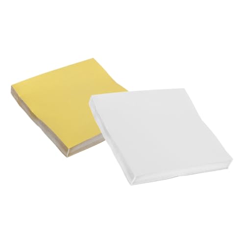 Papier origami brillant TEHAUX feuille pliante or argent pour loisirs