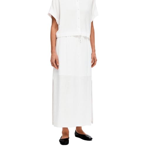 Jupe longue à taille haute SELECTED FEMME jupe maxi fluide femme