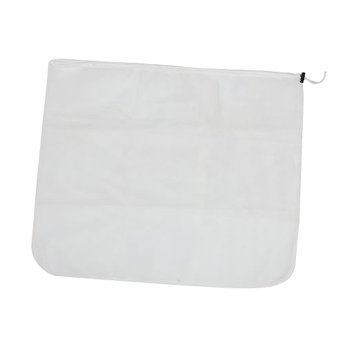 Healifty Reusable Wine Filter Bag Food Strainer with Drawstring for Brewing Juice and Nut Milk Efficient Mesh Design for Easy Filtration and Convenience