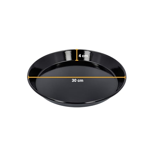 Plaque de cuisson ronde antiadhésive en émail Premium Baking - 4