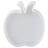 Uniquer Apple Shape Car Freshie Silicone Molds,Fruit Shape Resin Casting Molds for Aroma Beads DIY