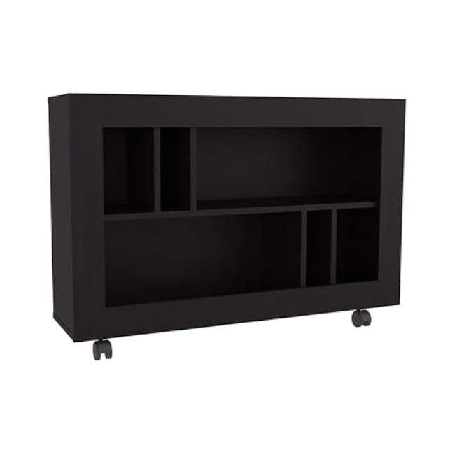 Console Table Cart, 5 Shelves, 4 Casters,for The Kitchen-3KOe1ooS