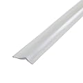 M-D Building Products Available 3822 Vinyl Garage Door Top and Sides Seal, 30 Feet, White