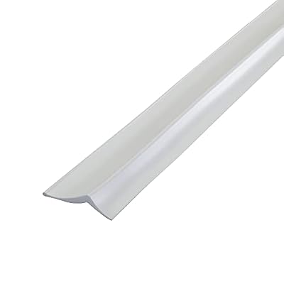 M-D Building Products Available 3822 Vinyl Garage Door Top and Sides Seal, 30 Feet, White