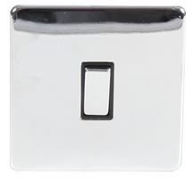 Pro Elec PC1801 1-Gang Light Switch, Polished Chrome - Image 3