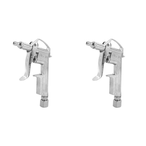 2Set Blow Dust Pneumatic Tool Air Blow Pneumatic Dust Air Nozzle Long NozzlesBlow Adjustable Aluminum Alloy for Motorcycle Repairing Industry