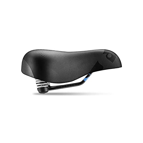 Selle Italia, Zeta Comfort Gel Flow, Cruiser Bike Saddle - For Men And Women, 670G, Black #TOP5