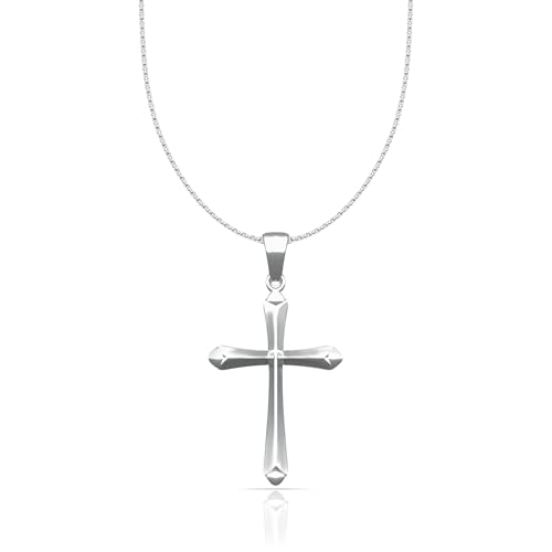 Image of 925 Sterling Silver Cross Locket Pendant for Women | Gold Plated & Rose Gold Finish | Elegant Religious Jewelry Gift for Daily Wear, Anniversary, Birthday