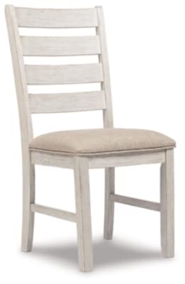 Signature Design By Ashley Skempton Modern Farmhouse Dining Room Chair, 2 Count, Whitewash #TOP6
