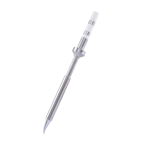 Image of TS100-J02 Soldering Iron Tips, Rapid Heating Replacement Solder Tips Compatible with TS100, TS101, Pine64 and Pinecil Soldering Irons -Accurate Soldering Easy to Install