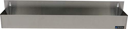 San Jamar Speed Rails with 8 Quart Capacity for Kitchen, Bar, And Restaurants, Stainless Steel, 32.25 Inches, Silver by San Jamar - Used condition - US$26.15