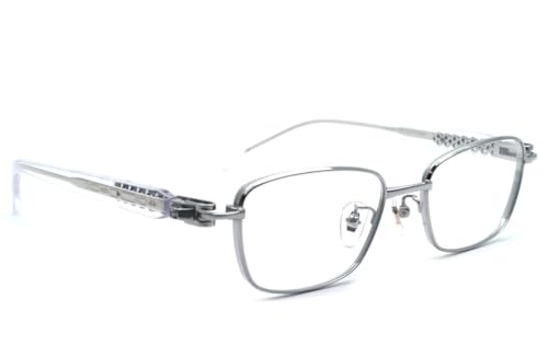 【1011 by JunKoga】旧レスザンヒューマン model:青嵐 col.シロガネ 2025年NEWモデル メガネ 度無レンズセット 【正規品】メンズ ユニセックス ボストン クラシック 人気 個性的めがね 丸メガネ おしゃれ【less than