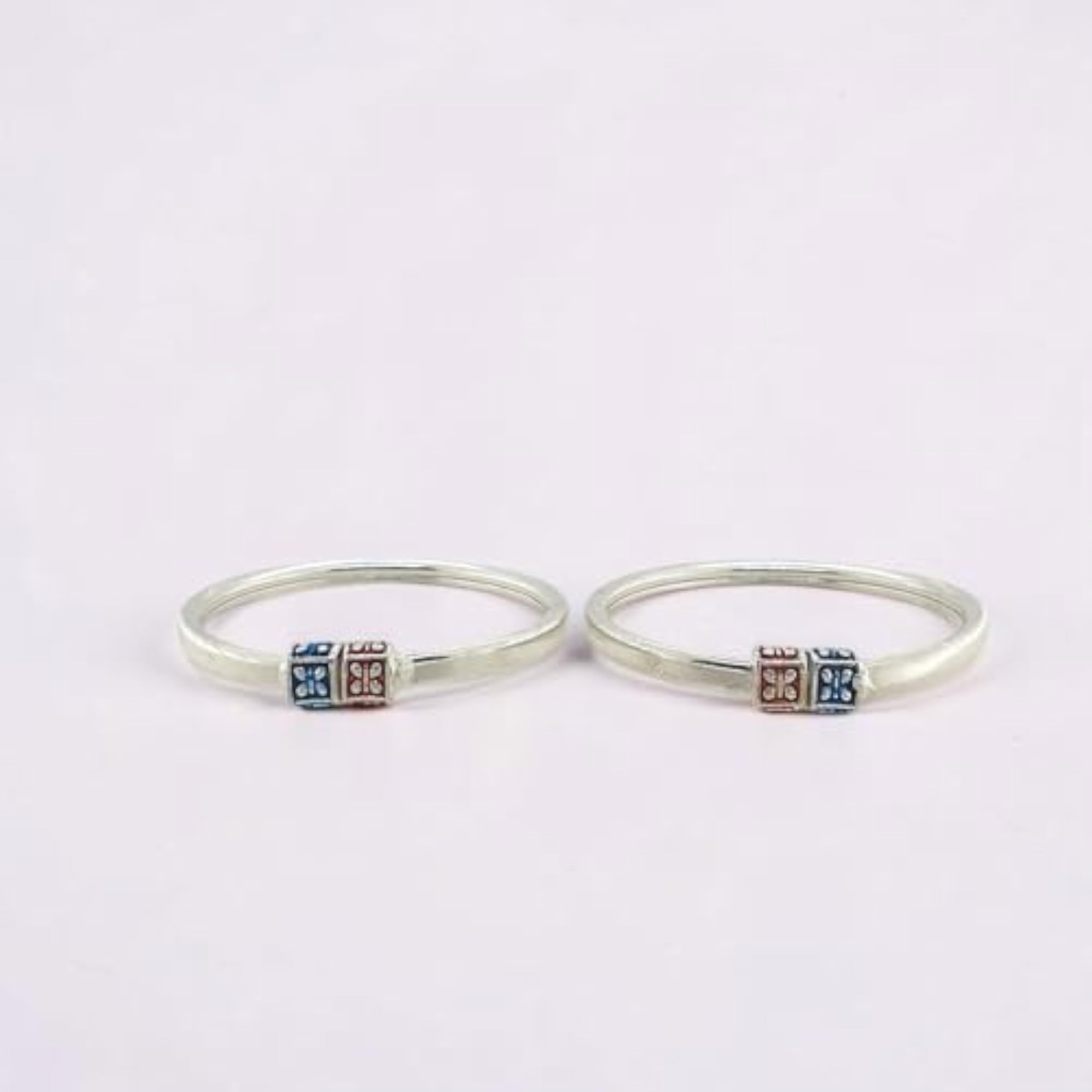 925 Silver Baby Kada for Babies (1-2 Years)