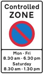 Controlled Zone PVC Waterproof Sticker Fixed on Foam Board