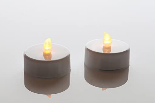4 x Maxi LED Teelichter inkl. Batterie - LED-Teelicht - LED Teelichter - LED-Licht - LEDKerze - Jumbo LED Teelicht - Tealight Cover