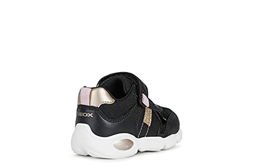 Geox B Pillow Girl C, Primi Passi Bimba 0-24, Nero...