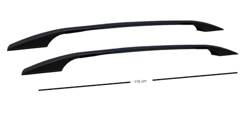 Exclusive Car Stylish Roof Rails (Type E) in Black Colour with Both Legs in Black for A-Star