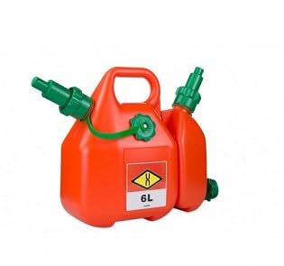 Bidon compatible avec les bidons combinés Husqvarna 2,5L + 6,0L - Avec système de remplissage AUTO-STOP