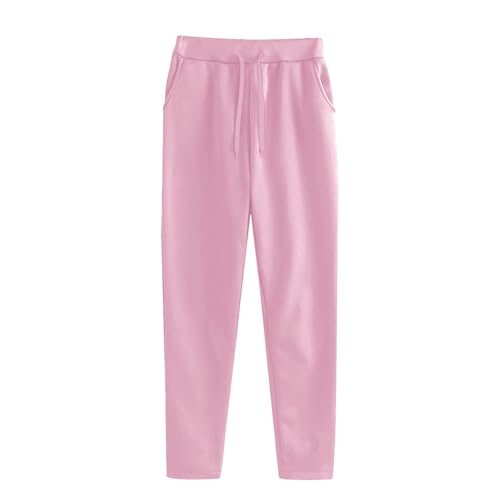 Girls Pants,Teen Girls Drawstring Sweatpants Baggy Wide Leg Jogger Long Casual Pants Kids High Waist Flowy Trousers