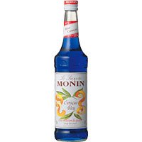 Amazon | モナン ブルーキュラソー シロップ 700ML × 6本 | MONIN