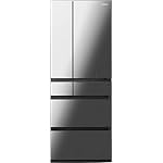 パナソニックの冷蔵庫・冷凍庫 NR-F556WPX-X [オニキスミラー（ミラー加工）]
