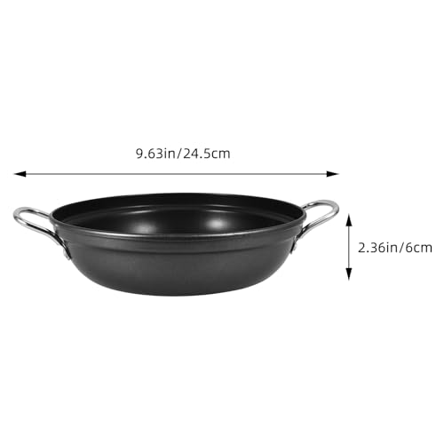 Olla para cocinar wok grande de capacidad con doble asa miniatura 4