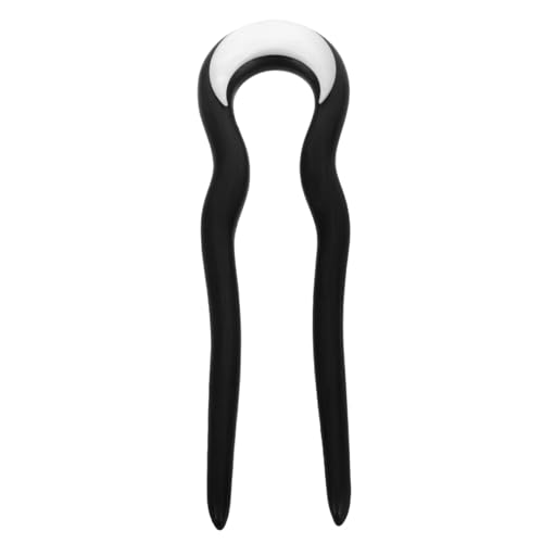Épingle à cheveux forme de U pour fixer les cheveux épais sans élastique ni pince