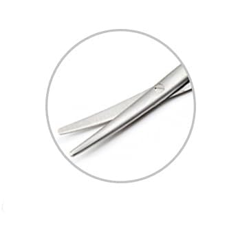 Metzenbaum Scissors 5 1/2" Delicate Curved - Tungsten Carbide