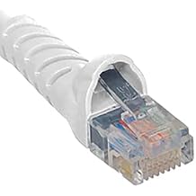 ICC Cat 6 Patch Cord, Booted - Category 6 for Gaming Console, Network Device - 3 ft - 1 x RJ-45 Male Network - 1 x RJ-45 Male Network - Gold-plated Contacts - White