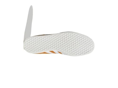 adidas Men's Gazelle Orange/Cloud White-Core White (IG2091) - 7.54