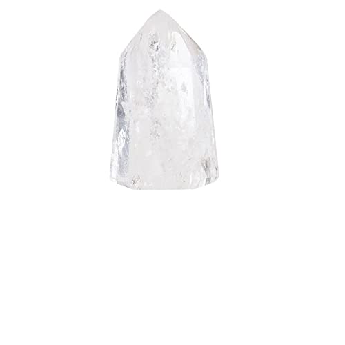 Cristal Gerador Ponta de Quartzo Transparente Branco M
