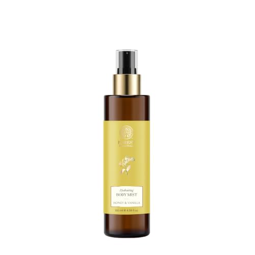 Image of Forest Essentials Fragrant Body Mist Honey Vanilla | Aloe Vera juice infused Perfume Spray to keep Skin Scented & Hydrated Through the Day